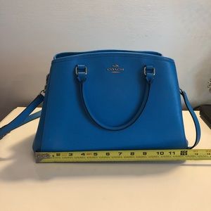 Blue coach bag